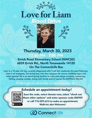 love for liam flyer
